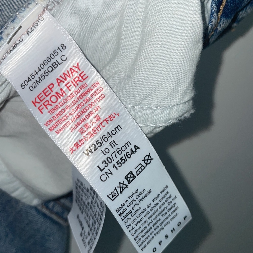 Topshop Ripped Mom Jeans - Picture 8 of 8